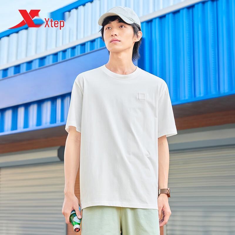 Xtep Unisex Cooling Cotton Short Sleeve T-Shirt XL