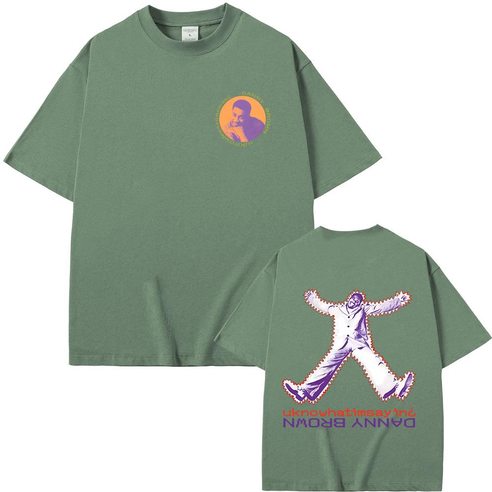

Rapper Danny Brown Uknowhatimsayin Tshirt Quaranta Tour Tshirts Men Women Hip Hop Vintage Oversized T Shirts Summer Streetwear 4XL