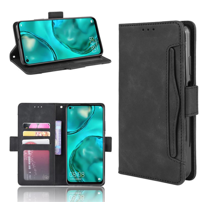 Huawei nova6SE/NOVA 7i Multi-Card Slot Leather Phone Case - Anti-Drop Wallet Cover