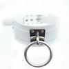 European & American Harajuku PU Leather O-Ring Choker Necklace - Street Style Nightclub Jewelry