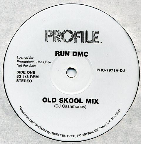 

12inch Record RUN-DMC - Old Skool Mix PRO7971DJ Profile Records 2005 US Rap & Hip-Hop/R&B Used