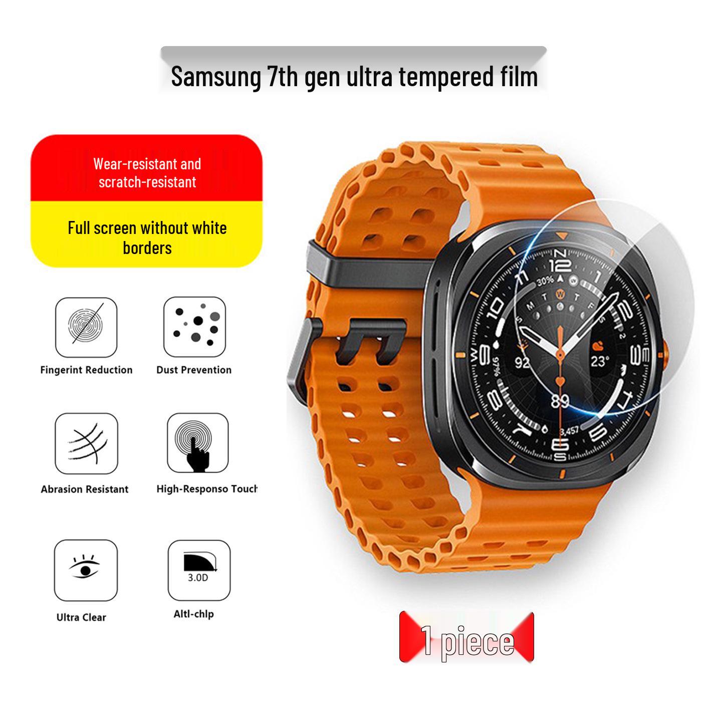 

Samsung 7th Gen/Ultra Watch Explosion-Proof HD Tempered Glass Screen Protector 47mm