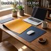 Waterproof Foldable Mouse Pad PU Leather Hand Rest Pad Dust-proof Keyboard Pad  Nail Studio