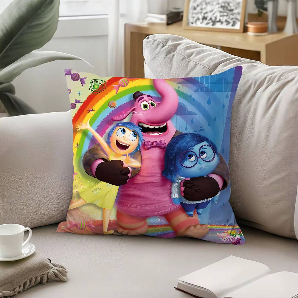 Süßer H-Inside Out-W Kissenbezug Kissenhülle Weich Süß Dekokissenbezug Für Auto Sofa Kissenhülle Polyester Mit Reißverschluss