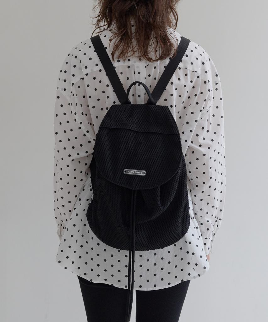 Funfromfun Easy Mesh Backpack (Black)