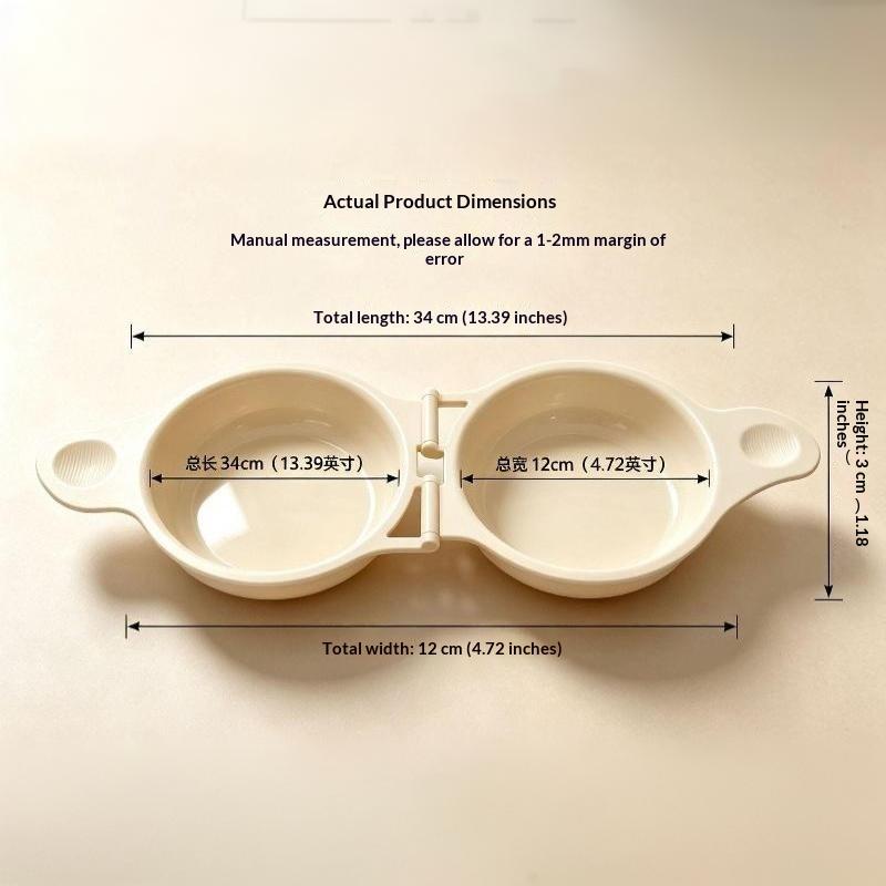 Food Grades Microwave Egg Cooker Kitchen Cooking Mold Easy To Clean Egg Steamer Portable Heat Resistant Steamed Egg Box