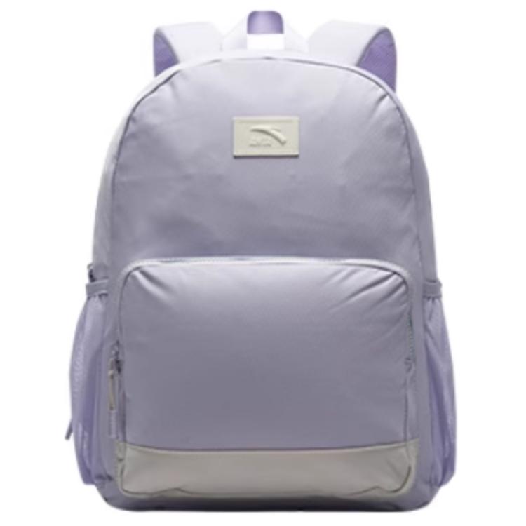 New Anta Life Collection Fabric Backpack Unisex Light Lavender 192518151-4