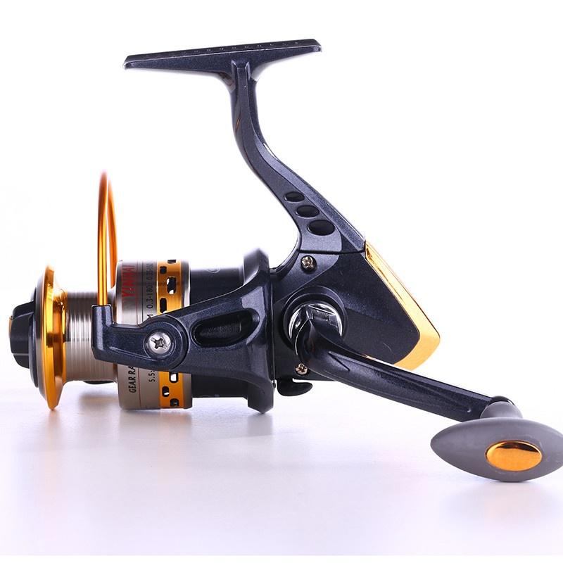 Big Sea Fishing Wheel 14 Ball Bearings Left/Right Interchangeable Metal Spinning Reel Speed 5.5:1