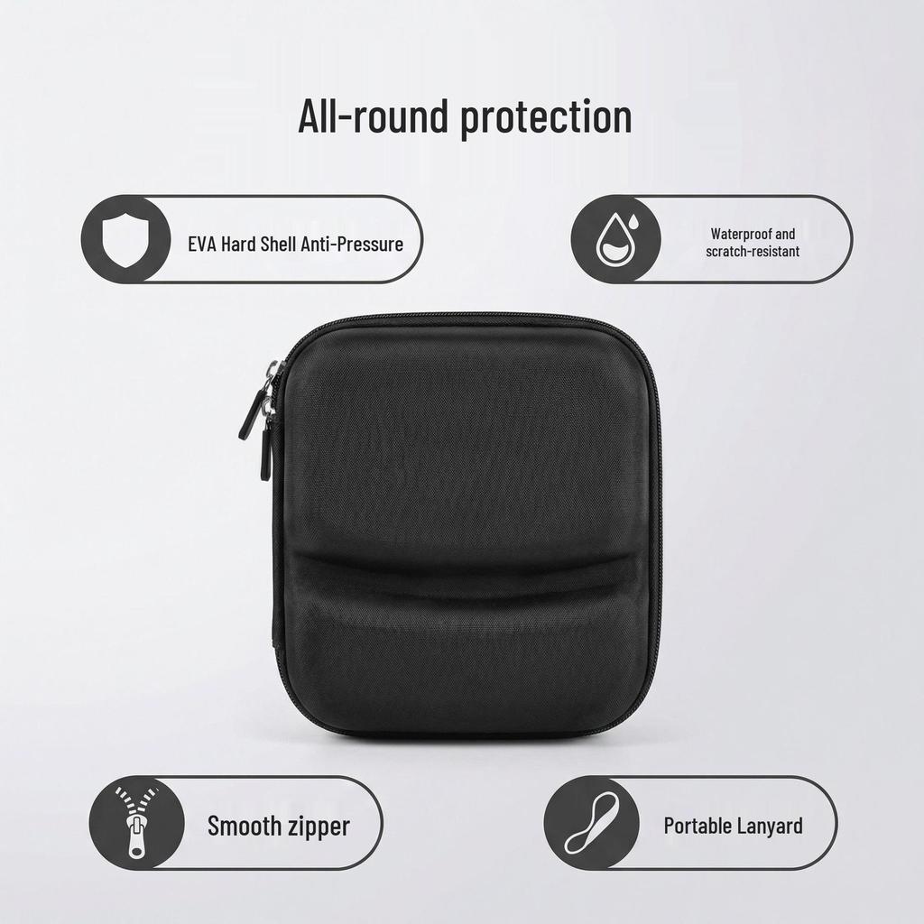 In-Stock Handheld Electronic Hearing Protection Earmuffs with Storage Bag