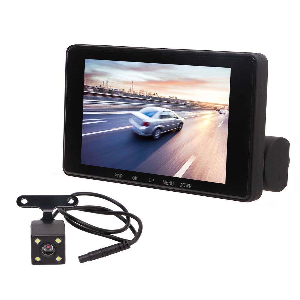 Car Dash Camera DVR 3 Camera Night Vision 4in Display Screen Car Recorder Driving Video Recorder