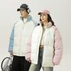 Cotton-padded Clothes for Men and Women with The Same Style In Winter, Stand-up Collar, Windproof, Thickened Cotton-padded Clothes, Color Matching