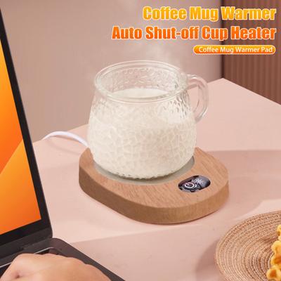 Electric Thermostatic Coaster Coffee Mug Warmer with Auto Shut Off Energy Efficient Waterproof Smart Electric Beverage Cup Warmer