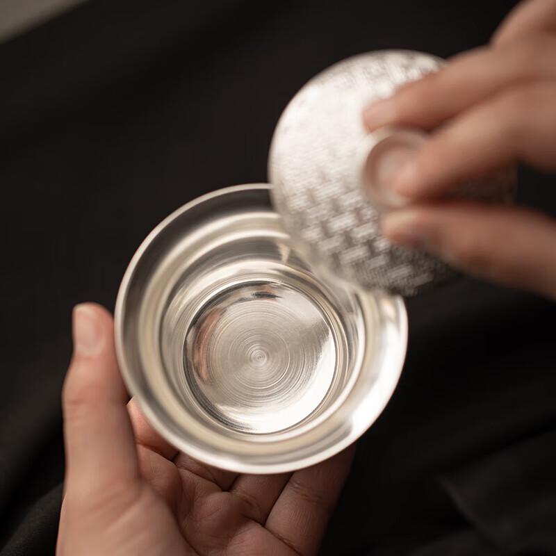 Su's Ceramic Gilded Bamboo Gaiwan