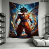 Dragon Ball Super Wall Tapestry Aesthetic Wall Hanging Printed Fabric Blanket Decorative Tapestries For Bedroom Living Room Home Decor