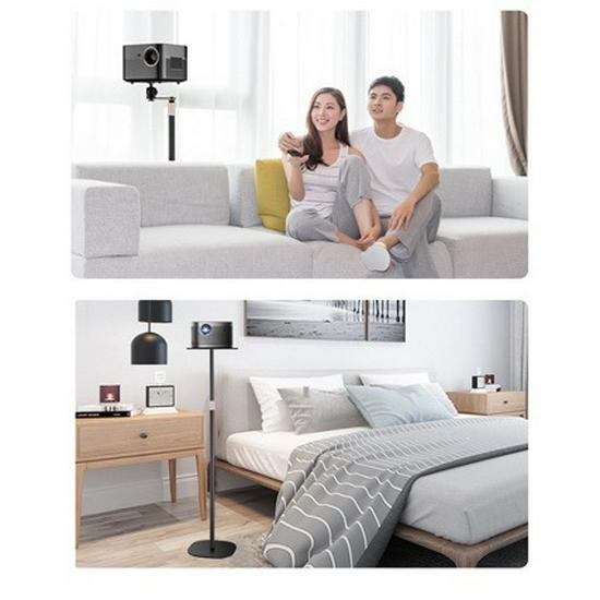 Bedside & Sofa Hidden Projector Wall Mount Shelf for XGIMI & JMGO (No Clamp/Punching Required)