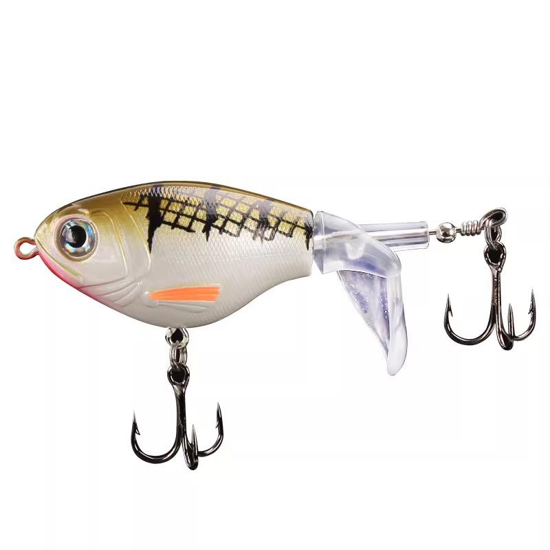 Floating Surface Tractor Lure for Freshwater Fish: Mandarin, Bass, Black Carp - Remote Casting Artificial Bait