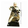Cloth Doll Samurai Warrior Ornament Handmade Japanese Style Figurine with Glossy