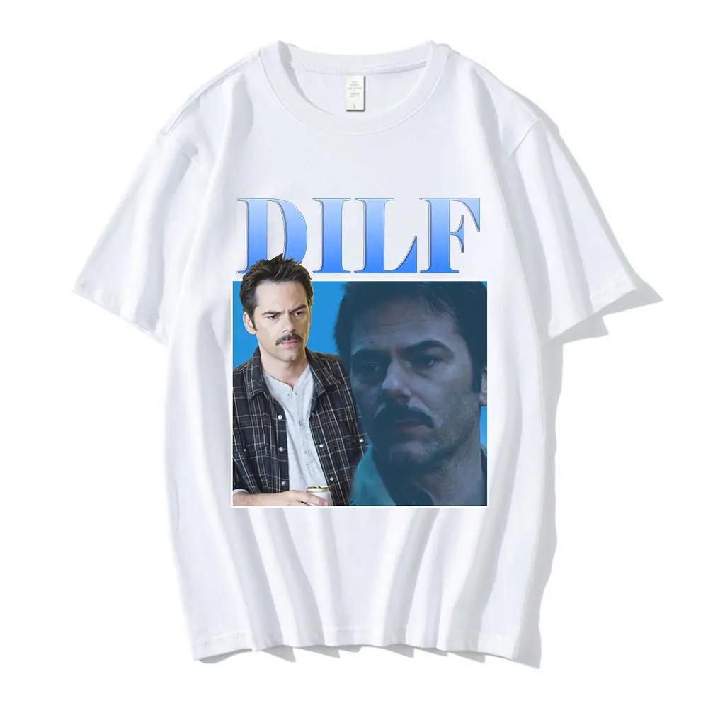 The Original DILF Charlie Swan Graphic Print T Shirt Unisex Women Cotton Billy Burke Tshirts Oneck Short Sleeve Tee Shirt Vintage S