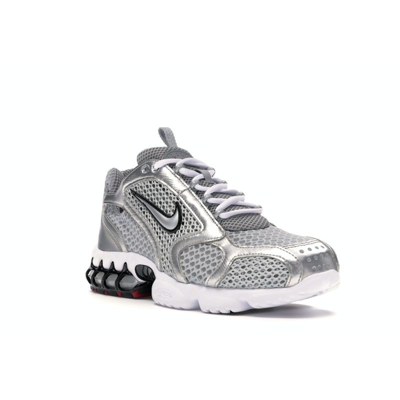 Nike Zoom Spiridon Caged 2 Metalická stříbrná Pánské tenisky Světle kouřově šedá CJ1288-001