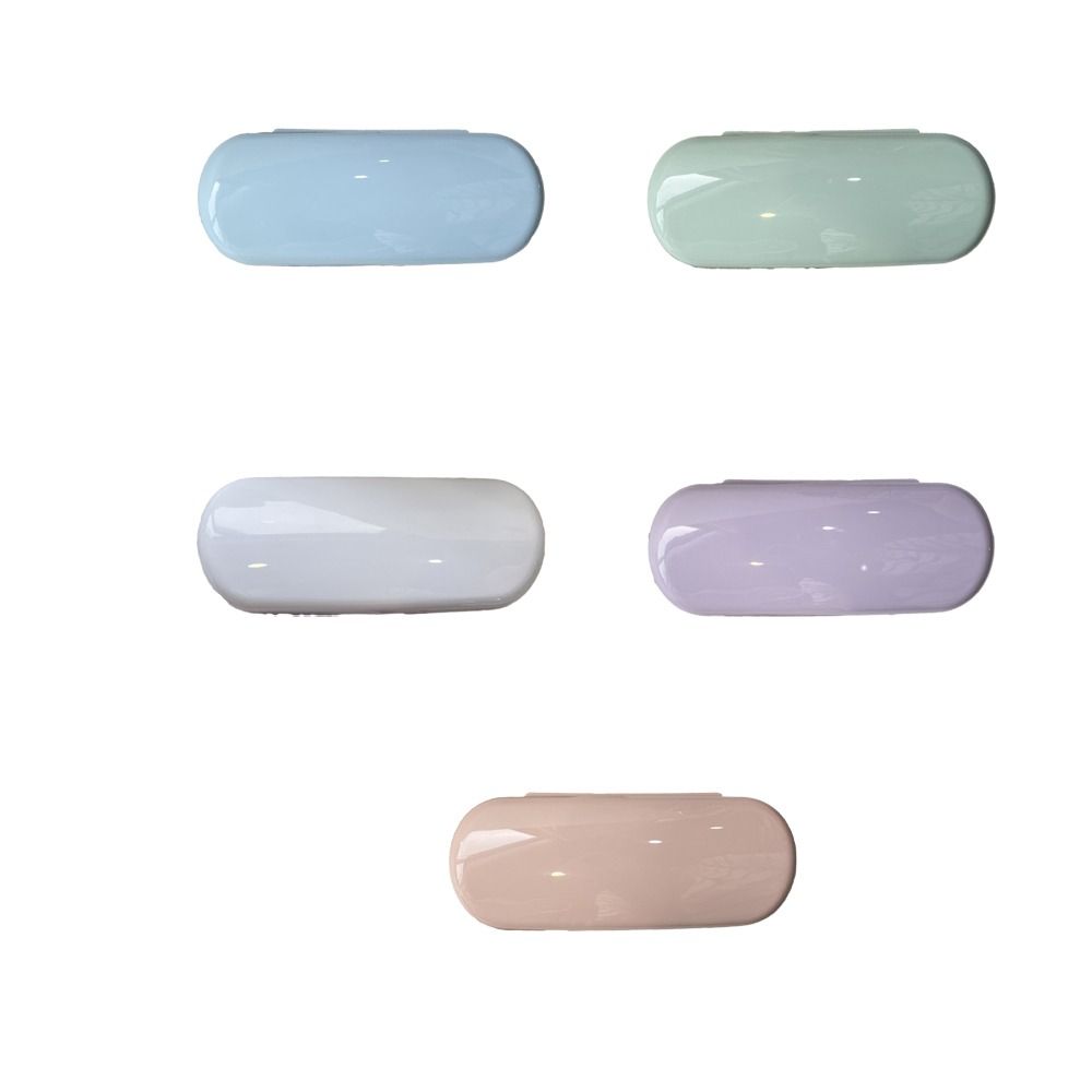 Solid Color Glasses Case Waterproof Eyeglasses Holder Portable Plastic Sunglasses Box  Daily