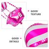 4Pcs Hot Air Balloon Shaped Aluminum Foil Balloon Vibrant 4D Design Reusable Party Decoration Birthday Wedding Festive Event