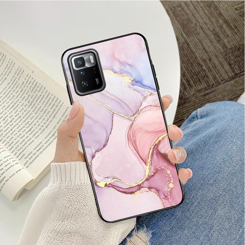 Farbige Marmor Malerei Telefon Fall Für Xiaomi Redmi Hinweis 11 10 Pro Hinweis 8 Pro 9Pro Note9 9S 10S 9T Redmi 10 9C 9A
