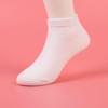 Unisex Ultra-Thin Cotton Student Boat Socks, Size 16-42 – Lightweight, Simple & Versatile