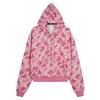 2026 Unisex Oversized Kapuzen-Reißverschluss-Sweatshirt Camouflage-Print Streetwear Freizeitjacke