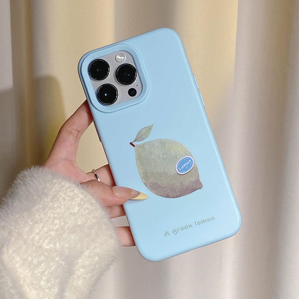 The Fruit Series Is Suitable for IPhone 16 Cases IPhone 15 Phone Cases  14 Skin Like Feel  13 Niche High End Feel