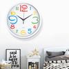 Accurate Travel Time, Simple and Silent Clock, Clear and Fresh Electronic Wall Clock, Versatile and Fashionable, Punch-free Quartz Clock