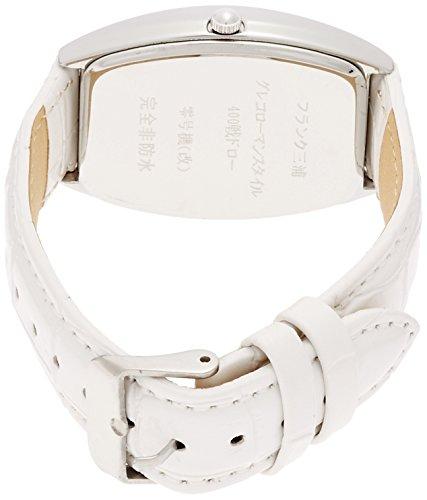 Frank Miura FRANKMIURA Watch Zero Model Greco-Roman Style 400 Undefeated Commemorative Leather Strap Colorful White FM00K-CRW