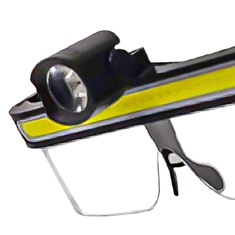LED Headlamp Glasses With 2 Mode Lighting USB Chargeable Headlight Goggles Glasses For Night Sport And Activity