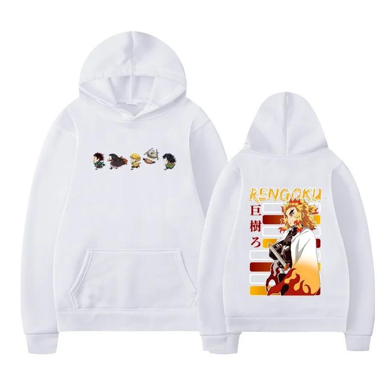 

Осенние толстовки Анджуро Бакуго для мужчин и женщин, модные уличные свитшоты, винтажные пуловеры, худи Тандзиро, топы оверсайз S