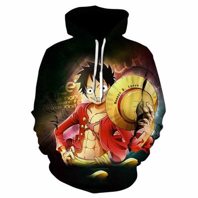 ONE PIECE Luffy Zoro Nami Robin Sweats À Capuche Impression 3D Mode Décontracté Hommes Et Femmes Pull