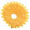 Adjustable Fit et Recovery Collar Sunflower Shaped Dog Cone Collar  Skin Irritation Relief