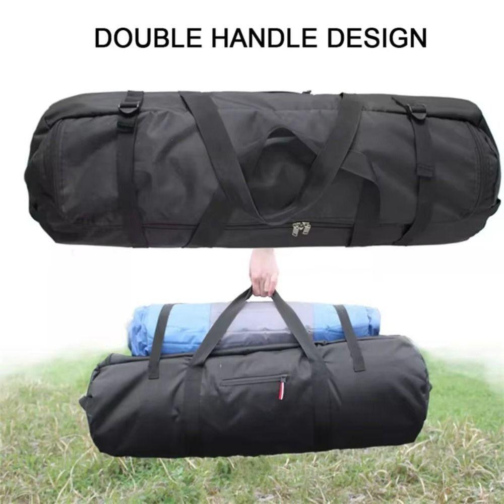 Durable Foldable Duffel Large Capacity Outdoor Camping Bag Handbag Picnic Tote  Fishing