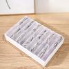 Data Cable Storage Box Headphone Card Holder Multi-functional Transparent Small Box Storage Box Plastic Compartmentalized Box