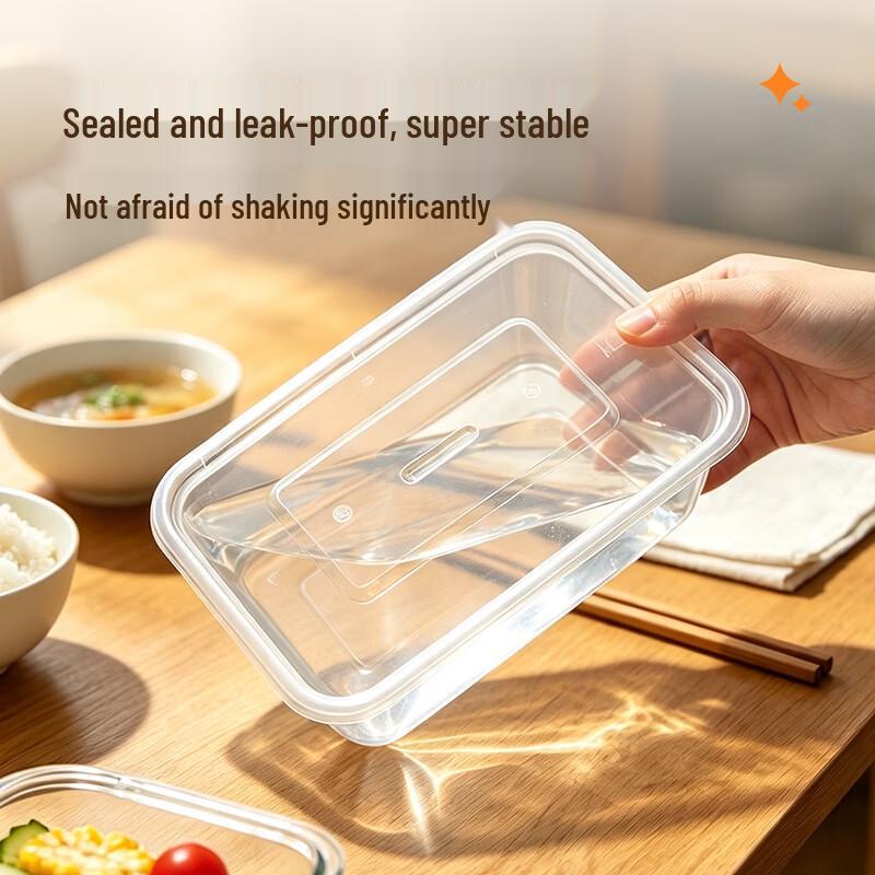 JiWangGu Disposable Rectangular Food Container - 500ml