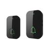 Ultra-Long Range Wireless Doorbell with Remote, High Volume, Ding Dong Chime, Elderly Call Button, No Plug-in, One-to-Two