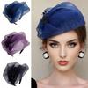 1PC Extra-Wide Hairband Hat for Gray Hair Coverage Stretchable Half-Cap Hairband for Thinning Hair