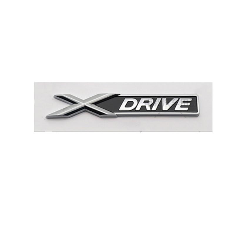 

ABS XDRIVE SDRIVE Letters Car Rear Trunk Fender Emblem Badge Sticker For BMW 3 5 Series E21 E30 E36 E46 E90 F30 G20 G30 G31 G60