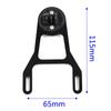 For 5D or Twitter Integrated Handlebar Carbon Bicycle Computer Speedmeter Holder Mount Alloy Extension Bracket For Garmin Gopro
