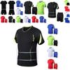 Breathable Summer Quick-drying Sports Suit With Short Sleeve T-shirt And Shorts**
