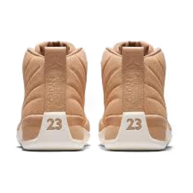 New JORDAN 12 Retro Vachetta Tan Women's AO6068-203