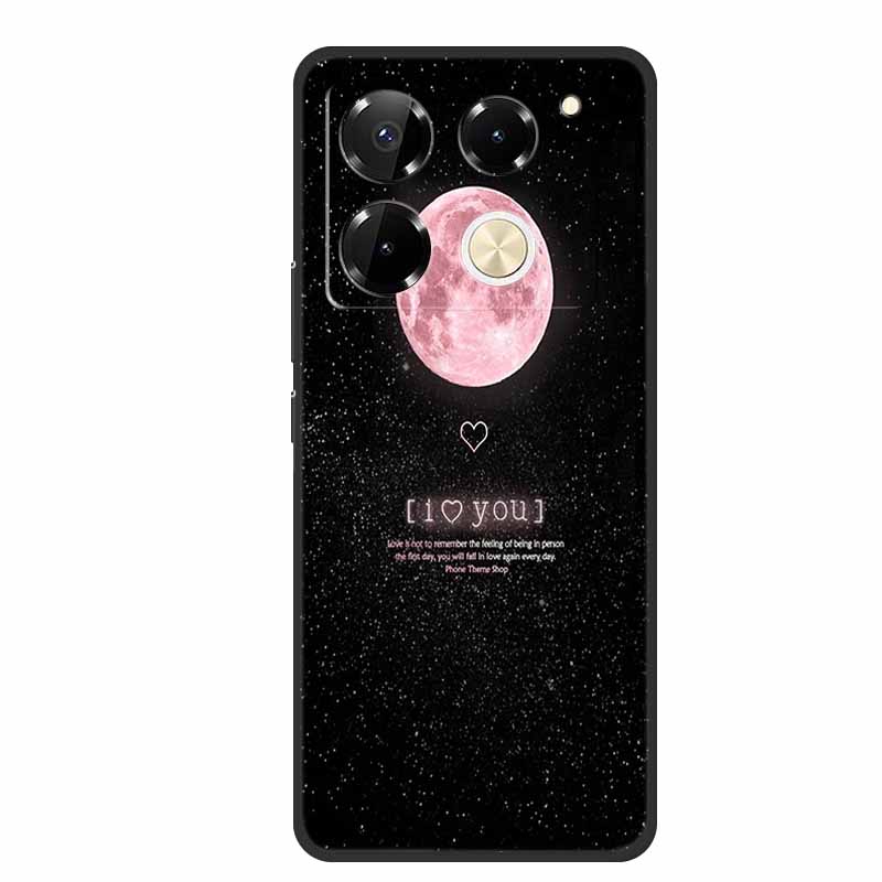 For Infinix Note 40 Pro 5G Case TPU Soft Silicone Cover Phone Cases for Infinix Note 40 40pro 4G Flowers Lovely Coque Fundas