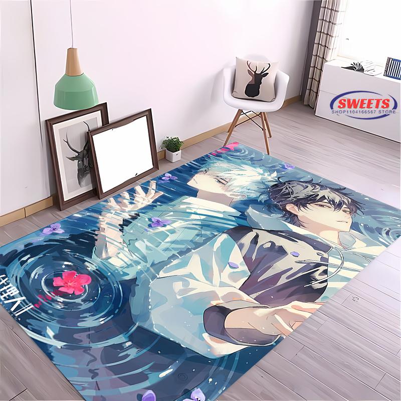 Bilibili Link Click Carpet New Release! Anti-slip Sound Insulation,Rug for Living Room Bedroom, Bedside Office Areas,Durable Mat