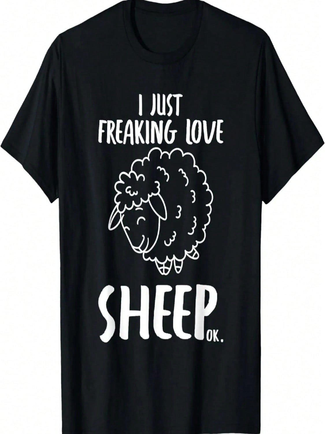 Funny Sheep Design For Farmers And Sheep Lovers T-Shirt S