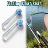 360° Freely Rotating Silicone Float Seat Fishing Float Support Camouflage Pit High Sealing Reinforced Eyelet Tackle