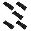 5Pcs Plant Growing Bags Wall Mounted Degradable 3‑Pockets Planter Garden Accessory