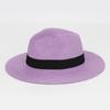 Foldable Colorful Summer Straw Hat Square Buckle Outdoor Beach Travel Breathable